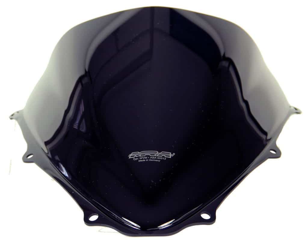 MRA.05.053.R.0 MRA Double-Bubble RacingScreen Windshield for Suzuki GSXR600 & GSXR750, '06- CLEAR