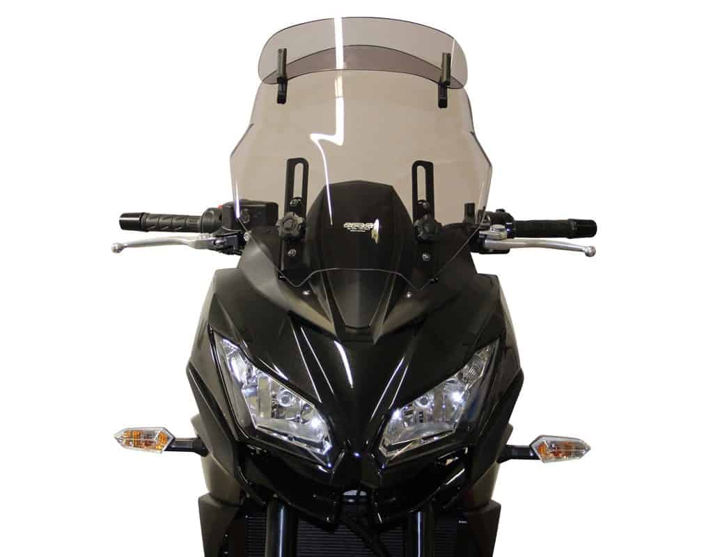 MRA.08.070.VT.1 MRA VarioTouringScreen Windshield for Kawasaki Versys 650 '15, Versys 1000 '15 Light Smoke Grey