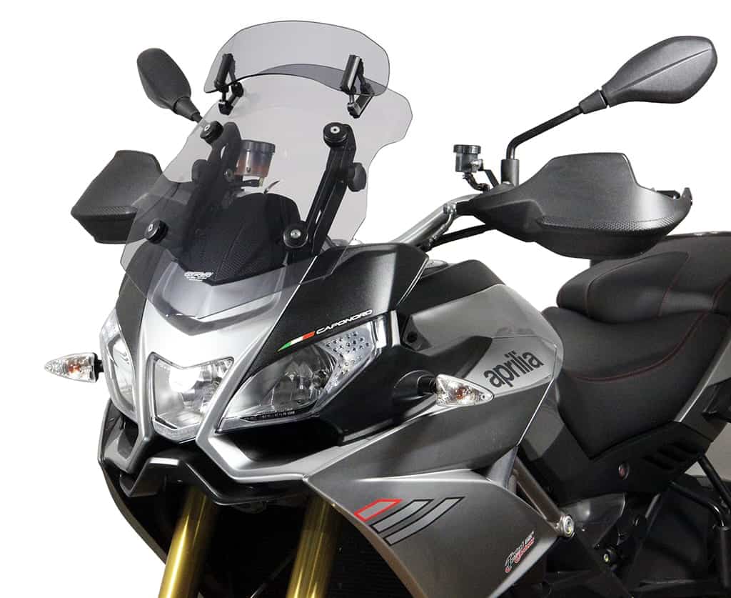MRA.21.019.VT.1 MRA VarioTouringScreen Windshield for Aprilia Caponord 1200 '13- Smoke