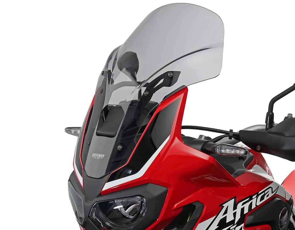 MRA.4025066155798 MRA Touring windshield "T" for CRF 1000 L AFRICA TWIN Smoke