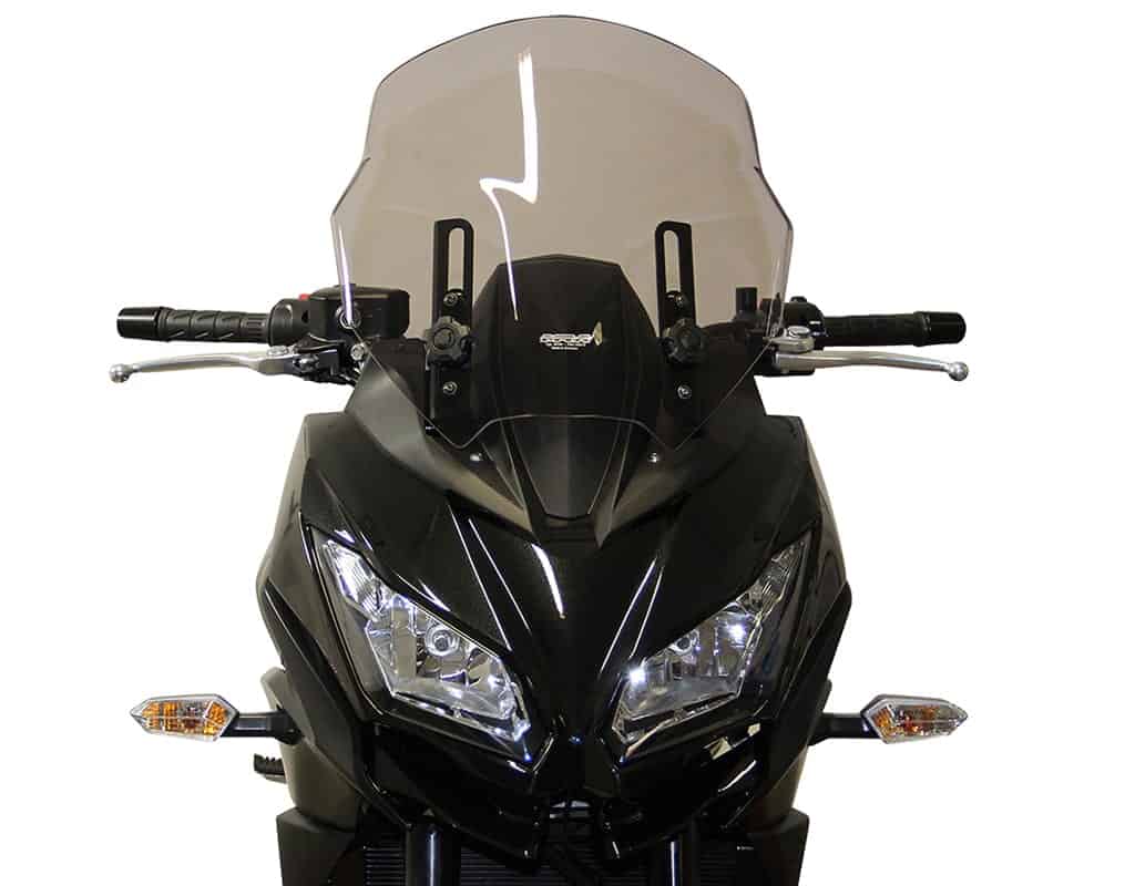 MRA.4025066152438 MRA Touring windshield "T" for KAWASAKI VERSYS 1000 LZT 00 B, 2015- smoke grey, and others.