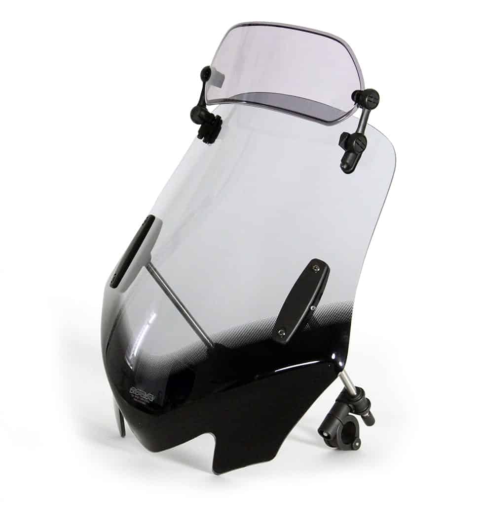 MRA.VFXZ.1 MRA V-Flow X-Creen Sport Type "Z" for Naked Bikes-smoke gray