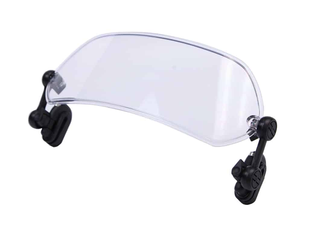 MRA.XCA.S.0 MRA X-Creen "Sport" style univeral attachment spoiler clamp-on and bolt-on - CLEAR