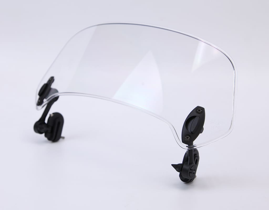 MRA.XCC.1 MRA X-Creen Tour Add-On Variable Windscreen Spoiler Blade clamp-on SMOKE GRAY