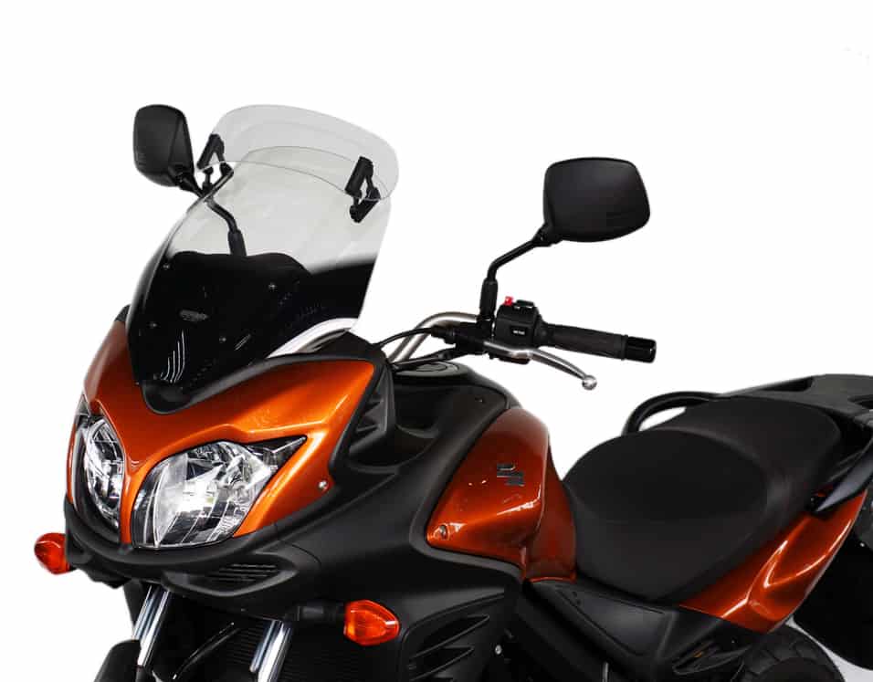 MRA.05.059.VT.1 MRA VarioTouringScreen Windshield for Suzuki DL650 '12- Smoke Gray