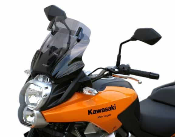 MRA.08.060.VTM.1 MRA VarioTouringScreen Windshield Kawasaki Versys '10- Smoke Gray