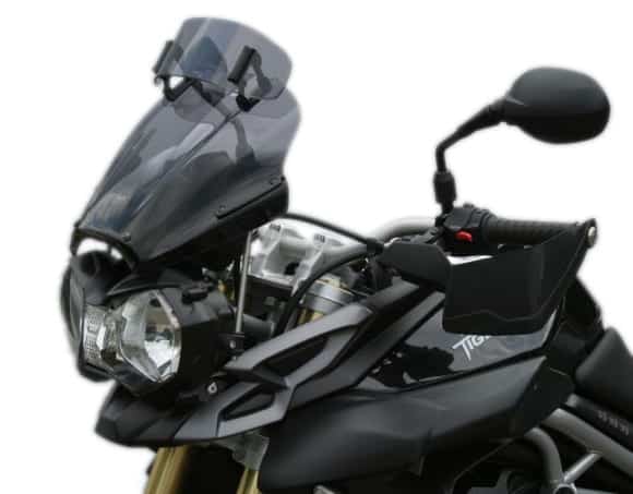 MRA.11.017.VTN.1 MRA VarioTouringScreen Windshield for Triumph Tiger 800 & Tiger 800XC '11- Smoke Gray