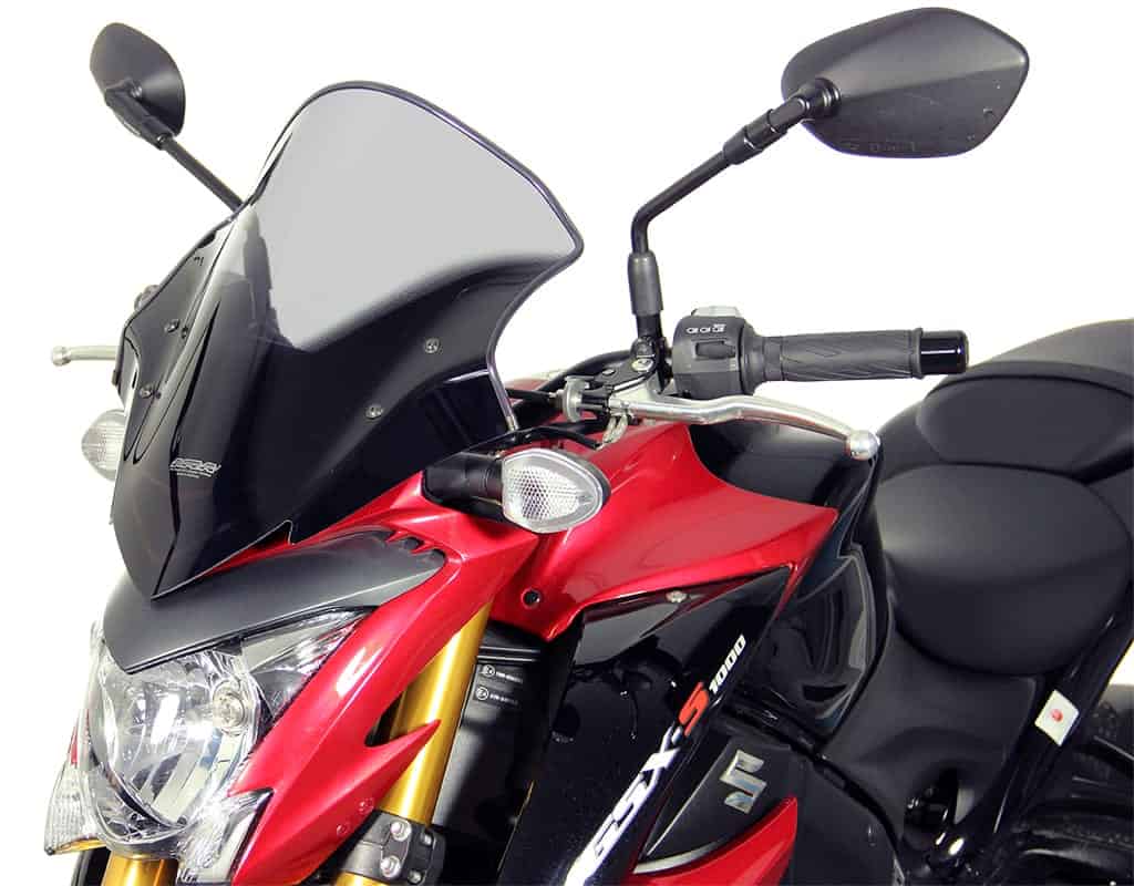 MRA.4025066149254 MRA Touring windshield "NTM" for SUZUKI GSX-S 1000 DG, 2014- smoke grey