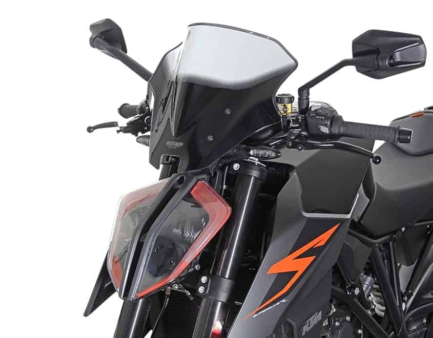 MRA.4025066160167 MRA Racing Screen "NRM" for KTM 1290 SUPER DUKE R 2017 Smoke Grey