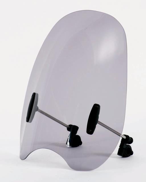 MRA.CU.0 MRA Customshield style "CU" windscreen for naked bikes & cruisers CLEAR
