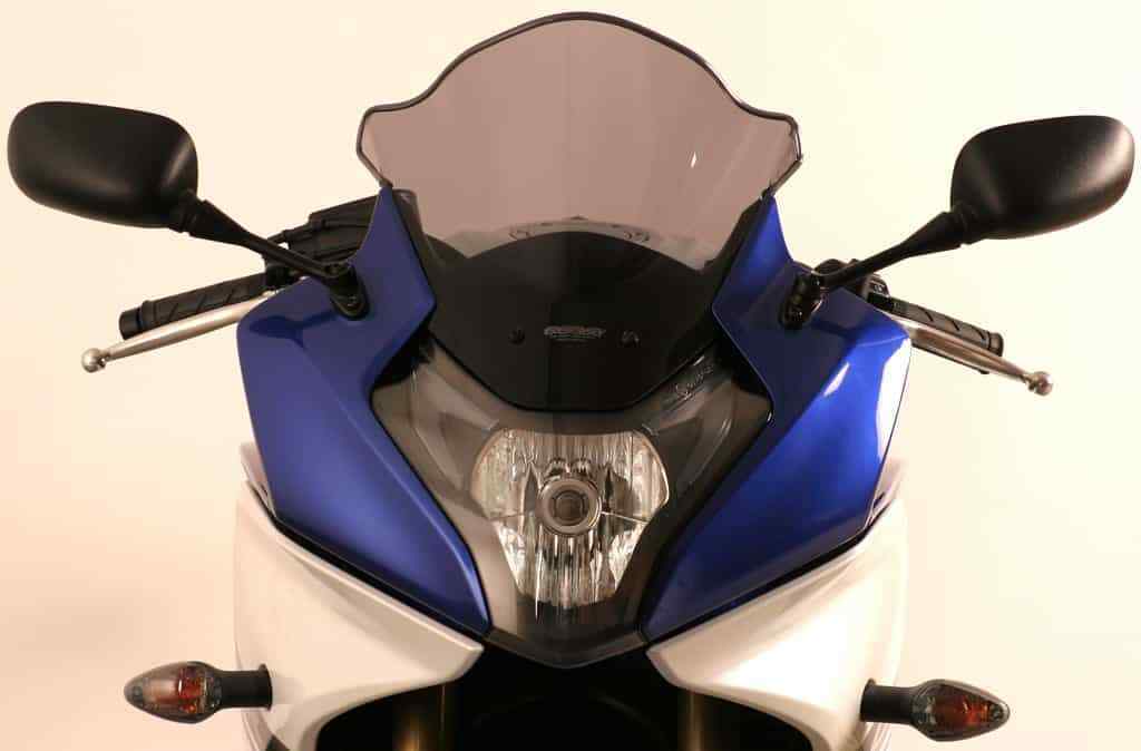 MRA.01.068.R.0 MRA Double-Bubble RacingScreen Windshield for Honda CBR600F, '11- Clear