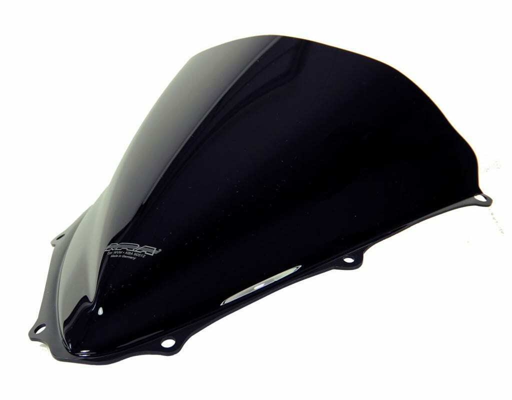 MRA.05.053.R.0 MRA Double-Bubble RacingScreen Windshield for Suzuki GSXR600 & GSXR750, '06- CLEAR