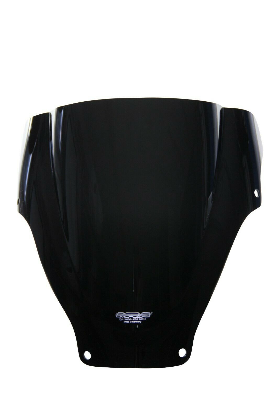 MRA.05.016.R.8 MRA Double-Bubble RacingScreen Windshield for Suzuki SV650S, -'02 SHADOW LINE BLACK