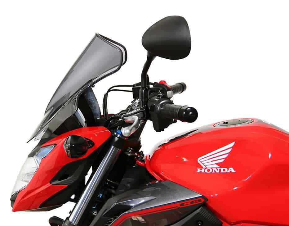 MRA.4025066156955 MRA Spoiler Screen for HONDA CB 500 F , 2016- and others, smoke grey