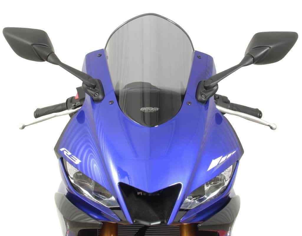 MRA.4025066165650 MRA Racing windscreen "R" for YAMAHA YZF-R3 ,from 2019- black