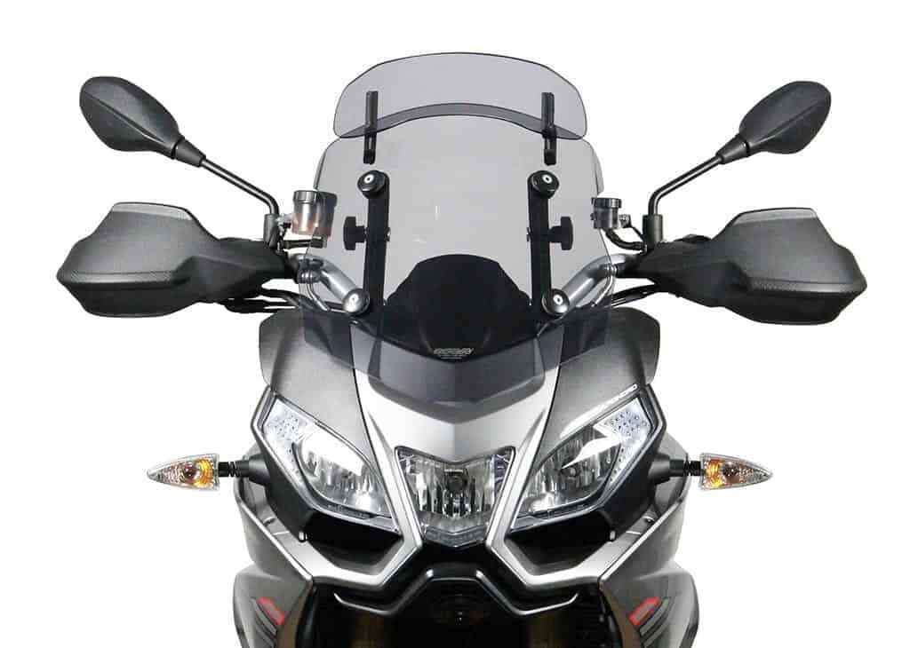 MRA.21.019.VT.1 MRA VarioTouringScreen Windshield for Aprilia Caponord 1200 '13- Smoke