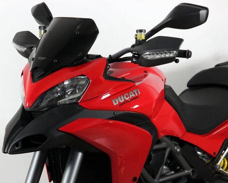 MRA.23.033.SP.1 MRA SportScreen Windshield for Ducati Multistrada 1200 '13- SMOKE GREY