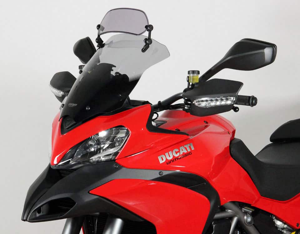 MRA.23.033.XCS.1 MRA X-Creen Sport Windshield for Ducati Multistrada 1200, '13- SMOKE GREY
