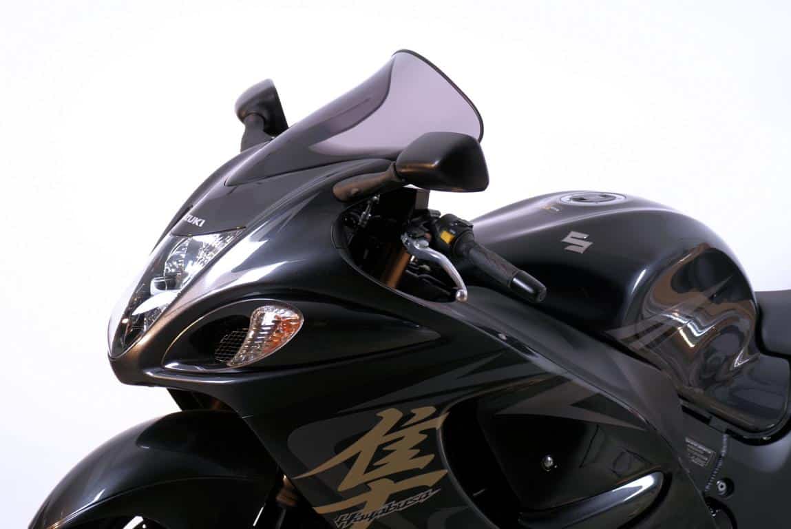 MRA.05.055.T.1 MRA TouringScreen Windshield for Suzuki Hayabusa GSX1340R, '08- Smoke Gray