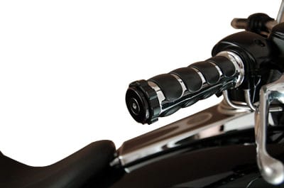 KAO.HDSNUB-0.8 Kaoko Throttle Lock Cruise Control Harley-Davidson with "Chubbie" handlebars Snubbie-style, throttle side only