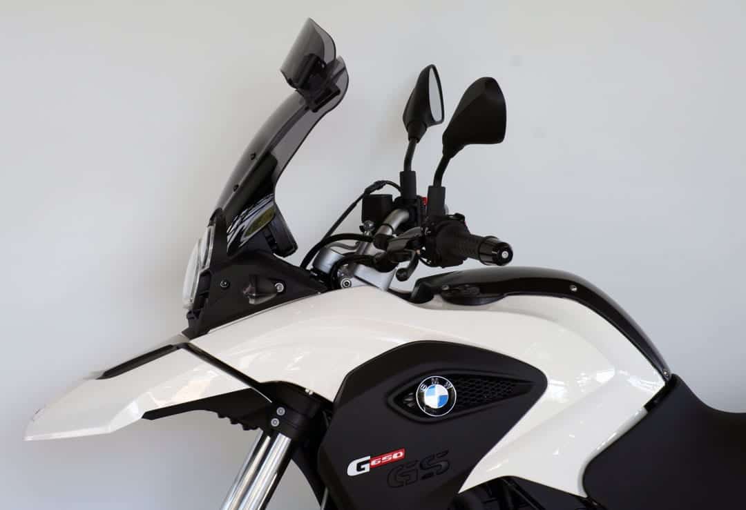 MRA.07.020.VT.1 MRA VarioTouringScreen Windshield for BMW G650GS, '11- Smoke Gray