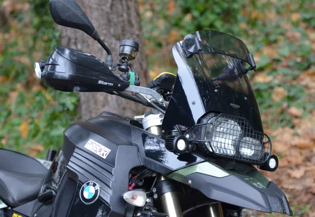 MRA.07.017.VTM.0 MRA VarioTouringScreen Windshield for BMW F650GS & F800GS, '08- CLEAR