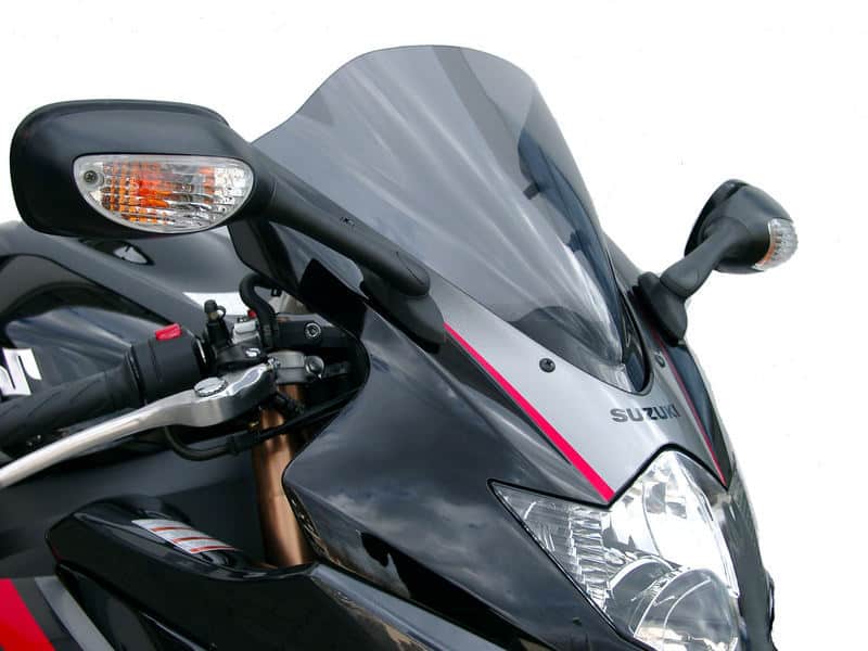 MRA.05.051.R.0 MRA Double-Bubble RacingScreen Windshield for Suzuki GSXR1000, '05- CLEAR