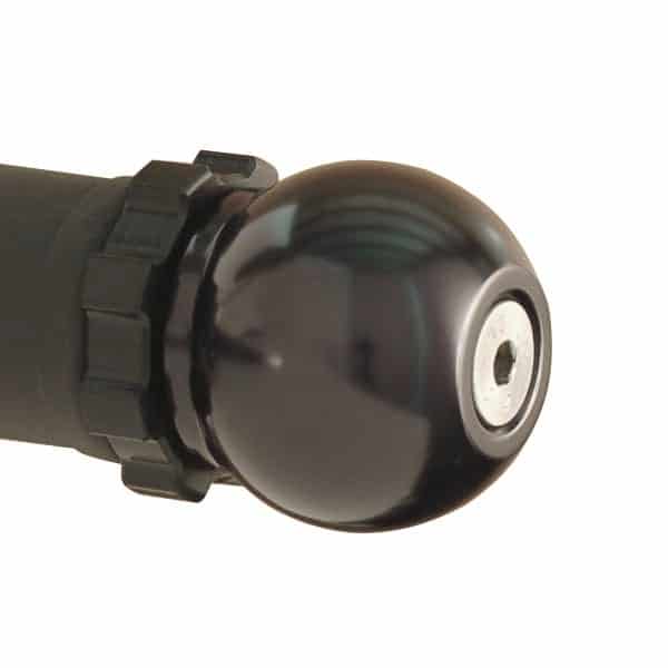 KAO.HDCBC-0.8 Kaoko Throttle Lock Cruise Control incl. Bar-End Weights Harley-Davidson with "Chubbie" handlebars Cannon Ball-style - Chrome