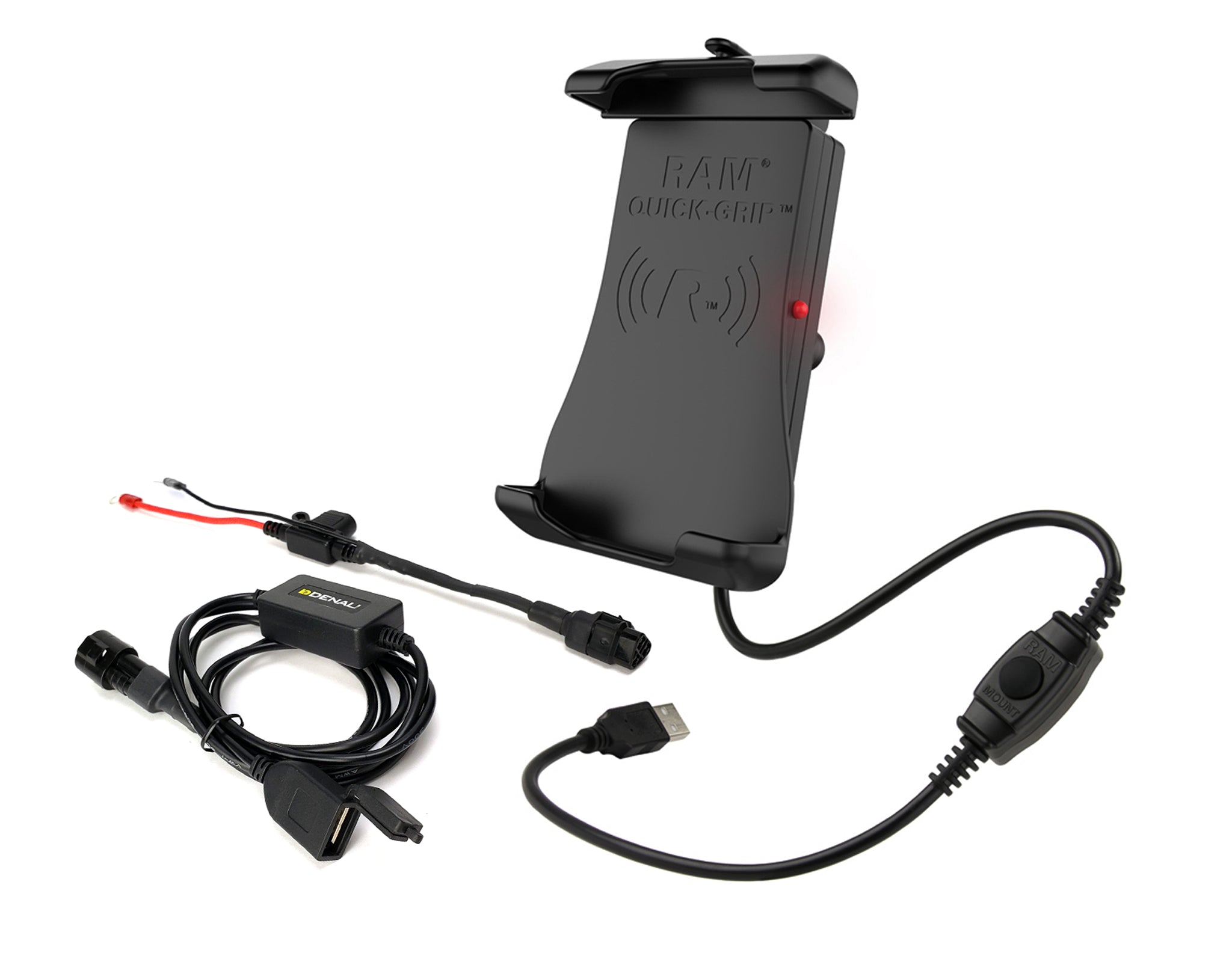 DNL.WHS.20000 Quick-Grip™ Wireless Charging Phone Mount with CANsmart™ Connection