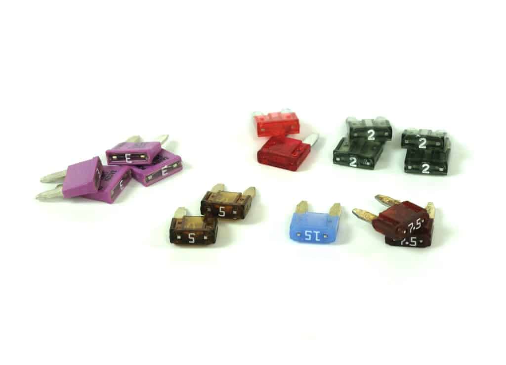 TT-00015 DENALI Fuse Assortment, Mini ATM, 15 pcs, ampqty - 24, 34, 52, 7.52, 102, 151