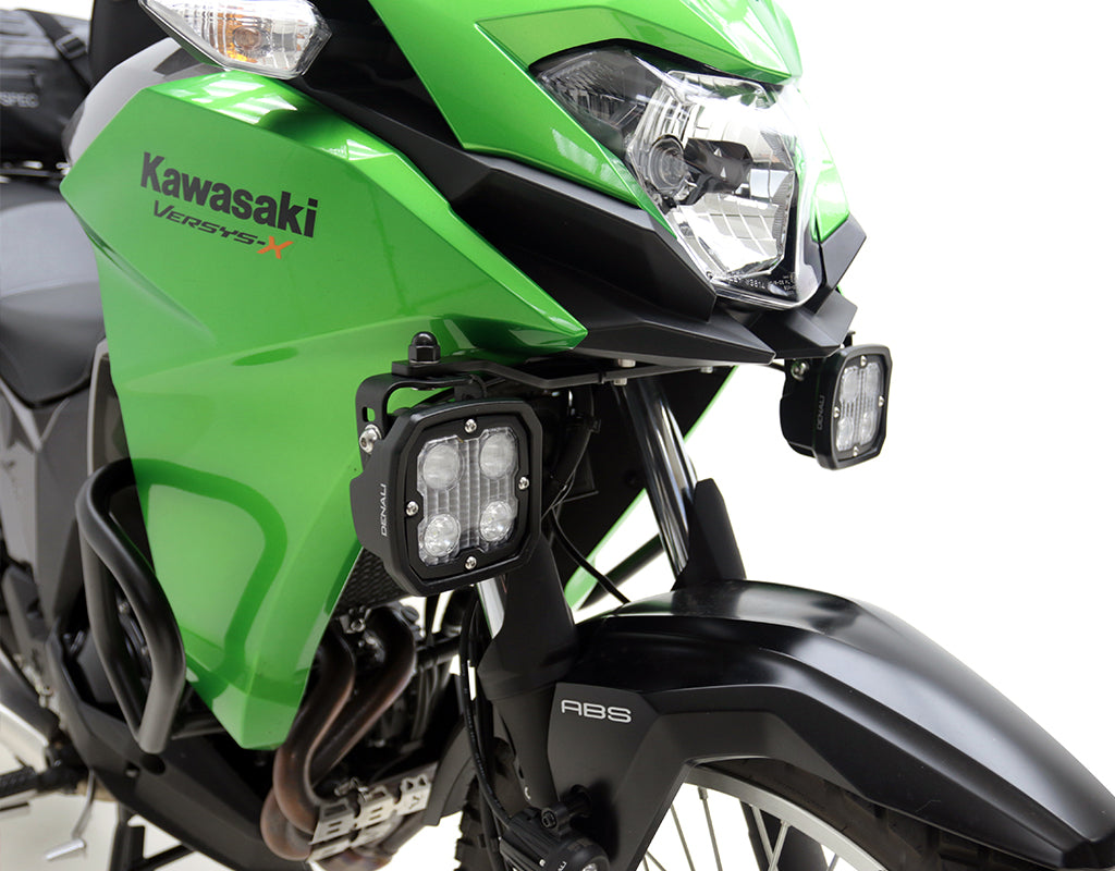 LAH.08.10600 DENALI Auxiliary Light Mounting Bracket for Kawasaki Versys-X 300 '17-'20