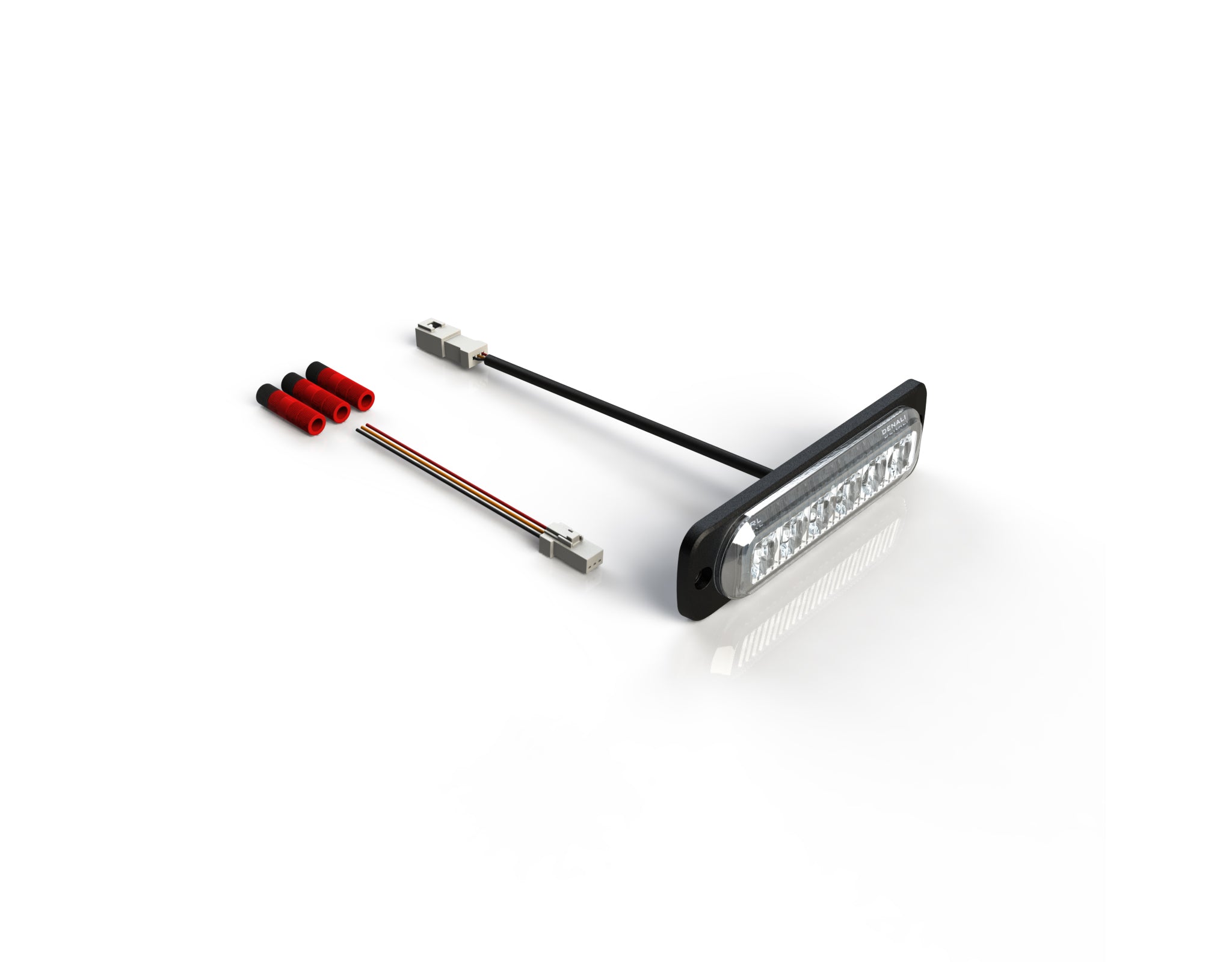 DNL.B6.003 DENALI LED Brake Light Module with Six LED's red, 12V