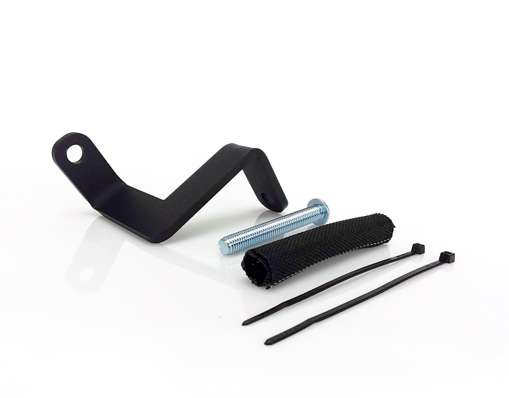 HMT.07.10700 DENALI Compact Horn Mounting Bracket M8 for BMW R1200GS '13, R1200GSA '14- & R1250GS '19- with M8 fairing stay bolts.