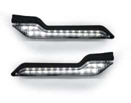 BB.LED-002-02-WH Barkbusters White LED lights for Jet, Storm & VPS plastics. My require use of option resistor, LED-RES-001, for correct flash rate.