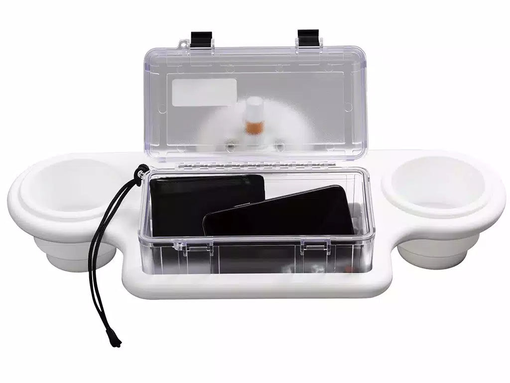 SeaSucker | Cup Holders | 2-Cup Holder With Large Dry Box | MC5309