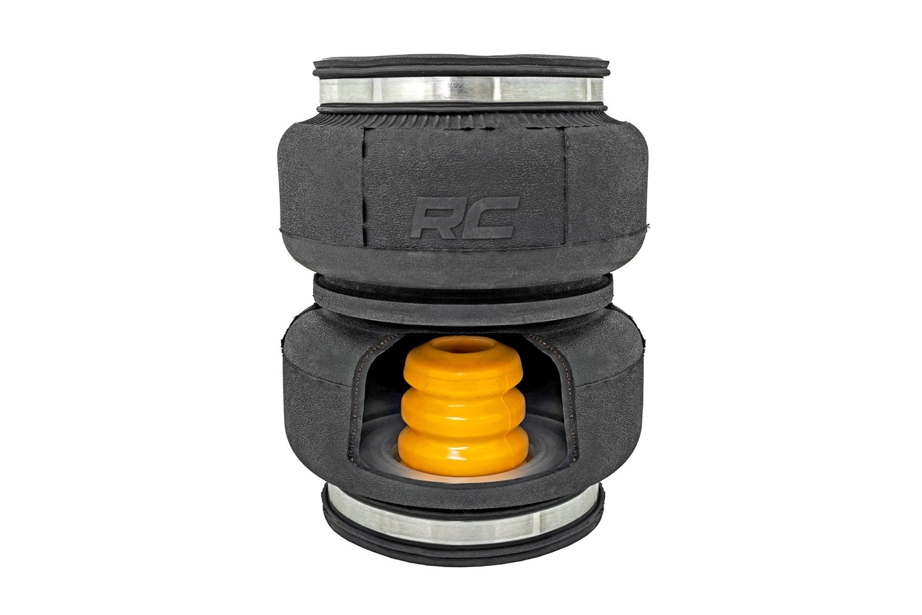Rough Country | Suspension Air Spring | Air Spring Kit 3-6 Inch Lift with Onboard Air Compressor 05-16 Ford Super Duty 4WD Rough Country | 10020C