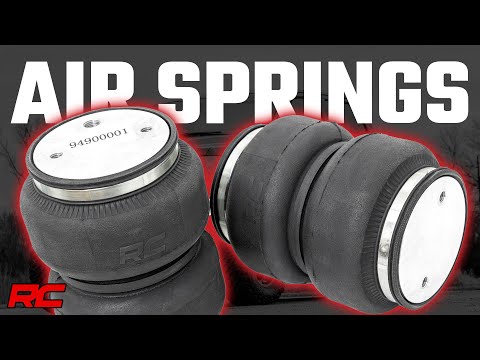 Rough Country | Suspension Air Spring | Air Spring Kit 0-6 Inch Lifts Toyota Tundra 2WD/4WD (07-21) Rough Country | 10024