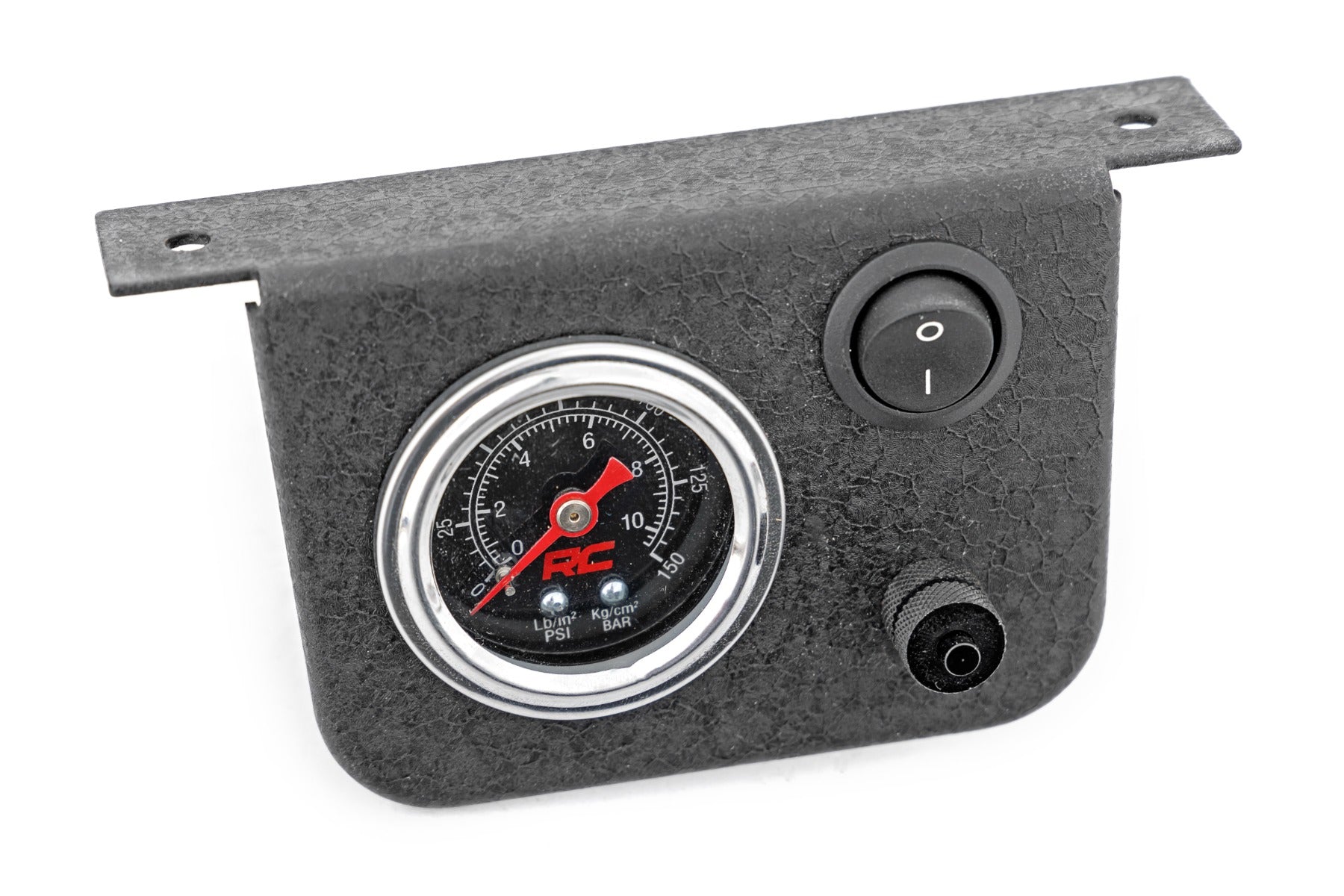 Rough Country | Suspension Air Bag Compressor | Onboard Air Bag Compressor Kit w/Gauge | 10100
