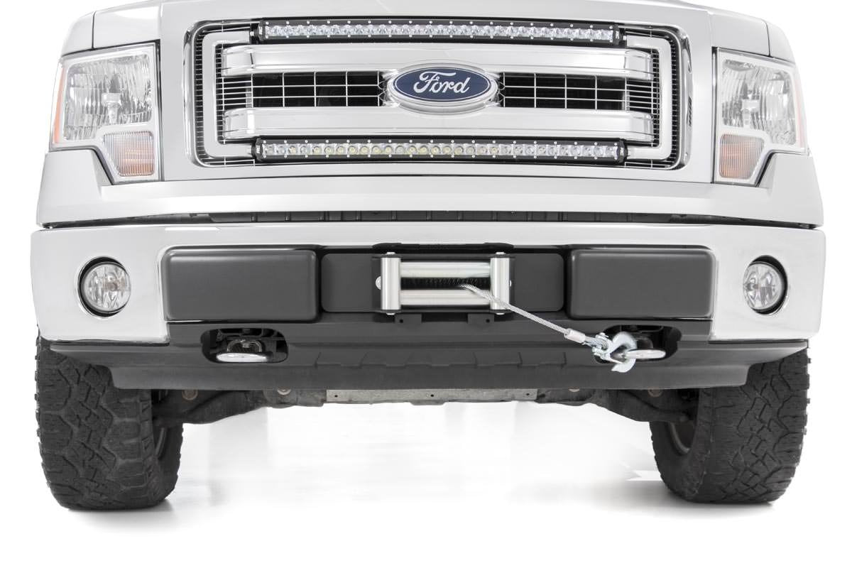 Rough Country | Winch Mount Plate | Ford Hidden Winch Mounting Plate 09-14 F-150 Rough Country | 1010