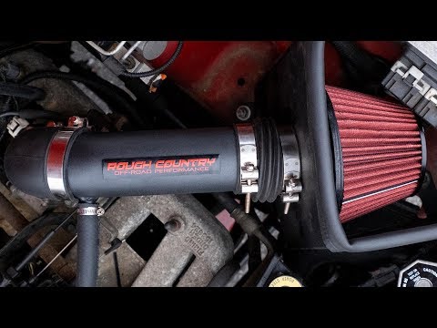 Rough Country | Cold Air Intake | 17-19 Chevy/GMC 2500HD 6.6L Cold Air Intake w/Pre-Filter Rough Country | 10478PF