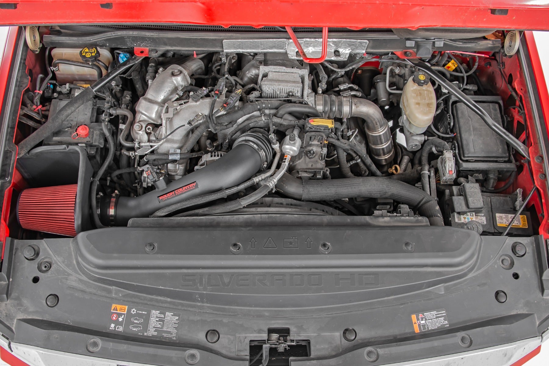 Rough Country | Cold Air Intake | 17-19 Chevy/GMC 2500HD 6.6L Cold Air Intake w/Pre-Filter Rough Country | 10478PF