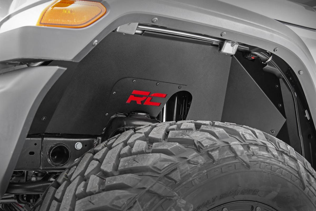 Rough Country | Inner Fender Kit | Jeep Front Inner Fenders 18-20 Wrangler JL Rough Country | 10497A