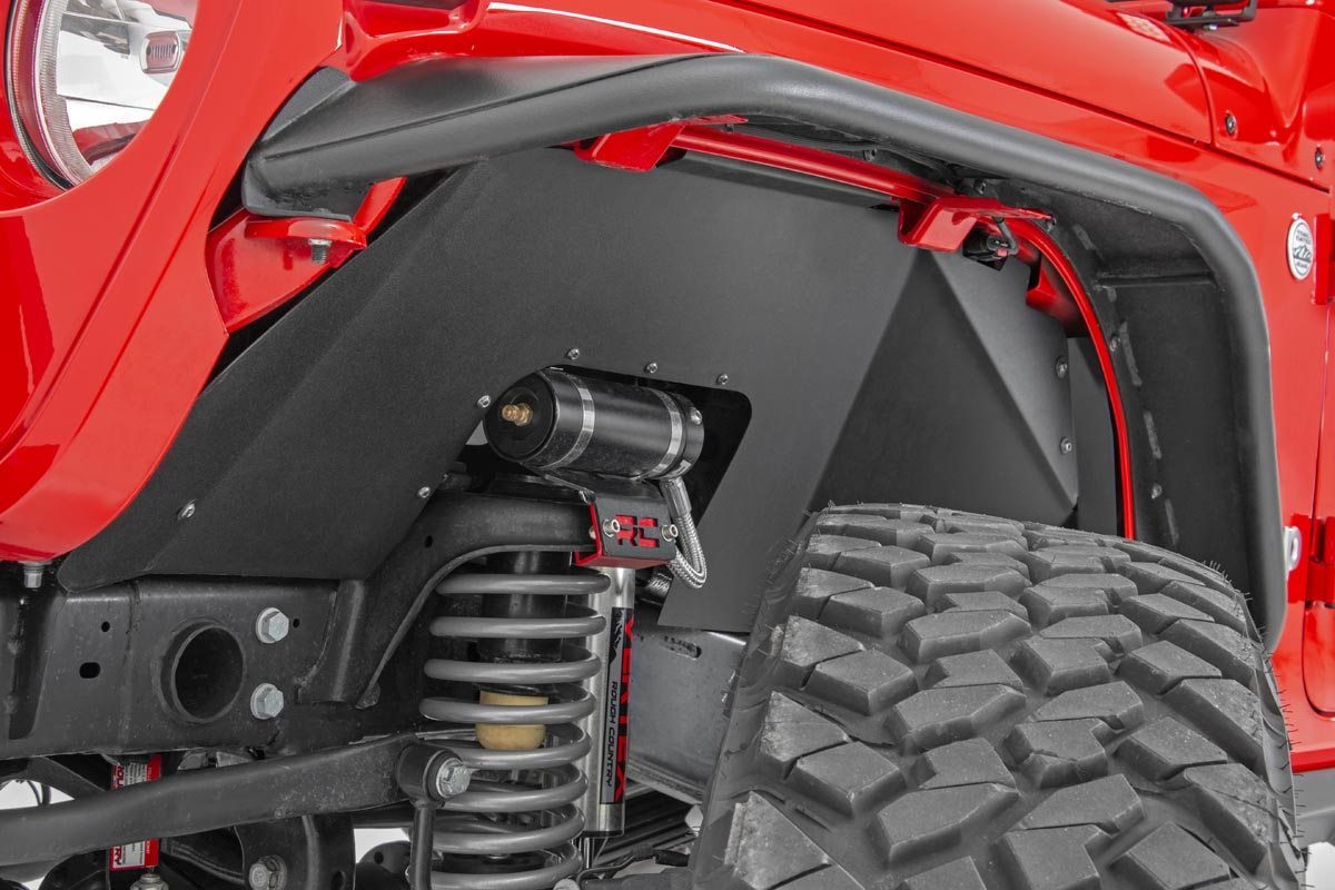 Rough Country | Inner Fender Kit | Jeep Front Inner Fenders 18-20 Wrangler JL Rough Country | 10497A