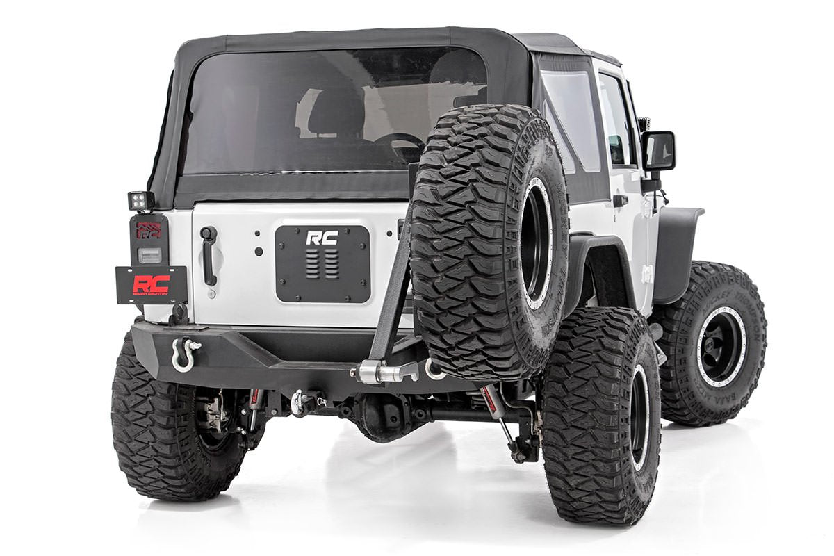 Rough Country | Spare Tire Delete | Jeep Tailgate Vent 07-18 Wrangler JK Rough Country | 10514