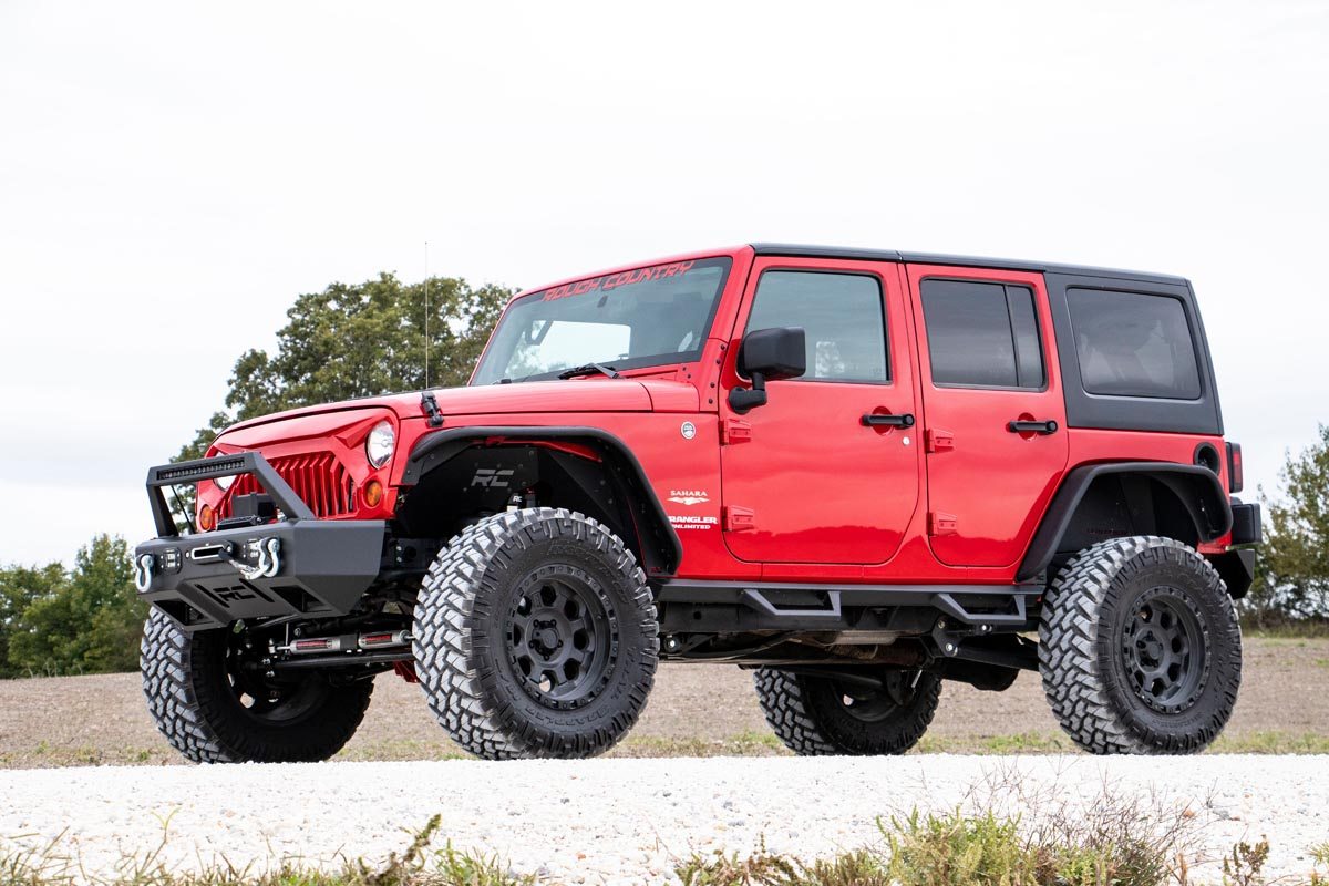 Rough Country | Grilles | Jeep Angry Eyes Replacement Grille 07-18 Wrangler JK Rough Country | 10524
