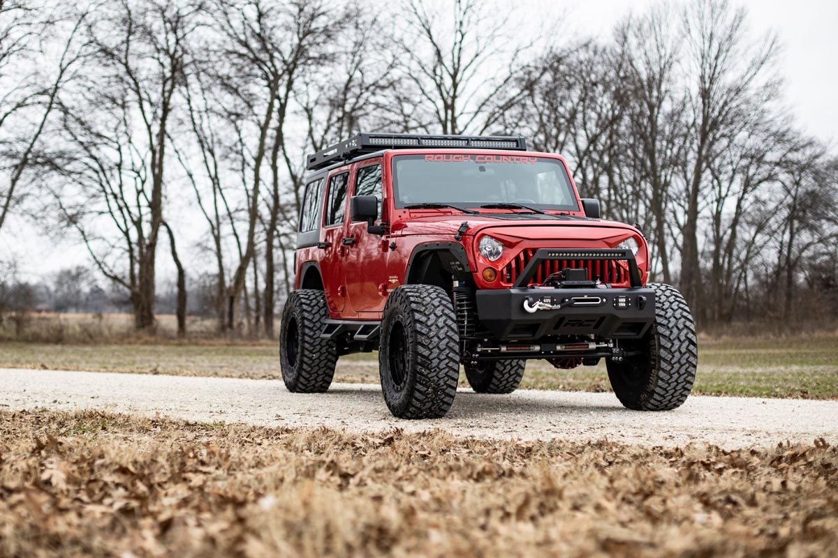Rough Country | Grilles | Jeep Angry Eyes Replacement Grille 07-18 Wrangler JK Rough Country | 10524