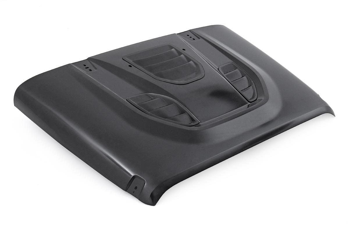 Rough Country | Hood | Jeep Vented Performance Hood 07-18 Wrangler JK Rough Country | 10525
