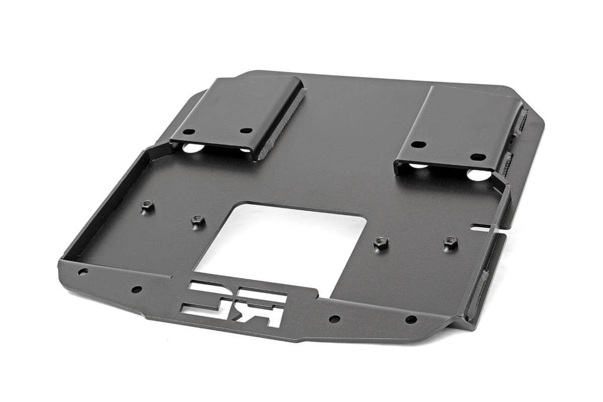 Rough Country | Spare Tire Relocation Kit | Jeep Spare Tire Relocation Bracket 18-20 Wrangler JL No Rear Proximity Sensors Rough Country | 10529