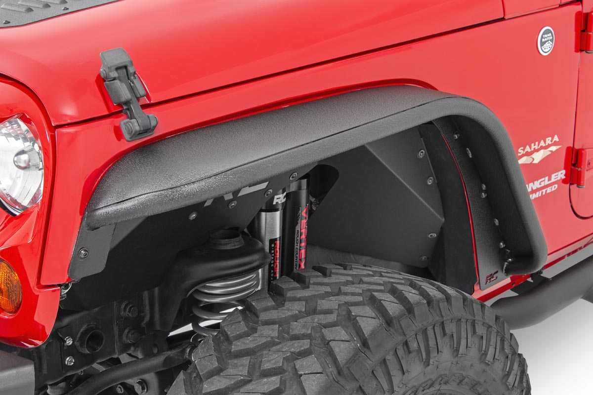 Jeep Tubular Fender Flares 07-18 Wrangler JK Rough Country