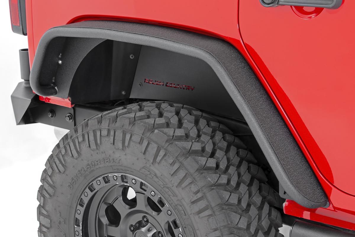 Jeep Tubular Fender Flares 07-18 Wrangler JK Rough Country